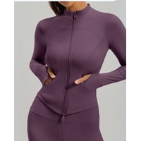 Flix Spa - Chaqueta Fitness Mujer Entallada Cierre Pro Calidad - Jyt039