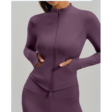 Flix Spa - Chaqueta Fitness Mujer Entallada Cierre Pro Calidad - Jyt039