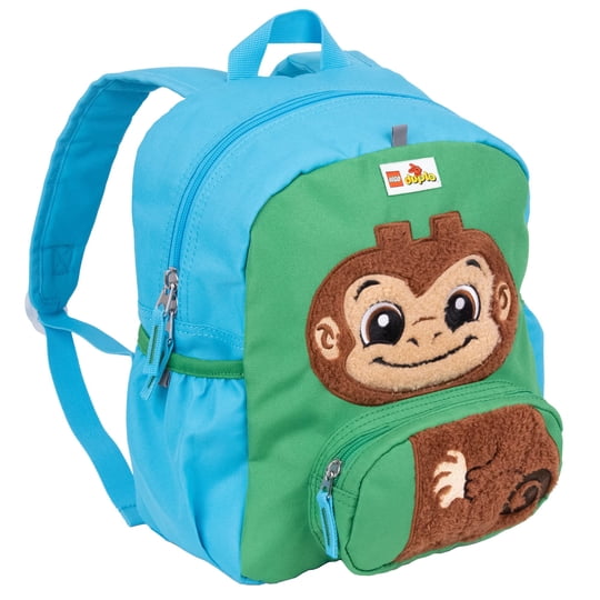Mochila Lego Duplo Block Para Niños Pequeños, Bolsa De Viaje Escolar, Diseño Mono