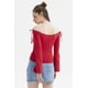 thumbnail image 3 of Polera Mujer Bardot Hombros Rojo, 3 of 4