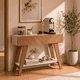 thumbnail image 2 of Aparador Arrimo Malibu Cerezo/Off White 100 X 33,5 X80 CM, 2 of 6