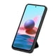 thumbnail image 3 of Funda Resistente para Xiaomi Redmi Note 10 4G con Tarjetero y Soporte, Diseño Magnético Negro, 3 of 5