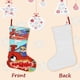 thumbnail image 3 of Mi Mascota Mágica Morphle Tema: Calcetines de Navidad, fino lino blanco para colgar en escaleras y chimenea, decoración navideña para el hogar, regalo de Navidad.54cm×38cm, 3 of 5