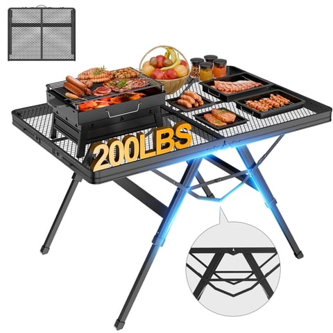 Mesa Plegable Para Parrilla Wildfinder De 91 Cm, Altura