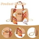 thumbnail image 3 of Bolso de mano de moda para mujer, diseño de bufanda de seda, mini bolso de cadena, bolso bandolera de hombro., 3 of 5
