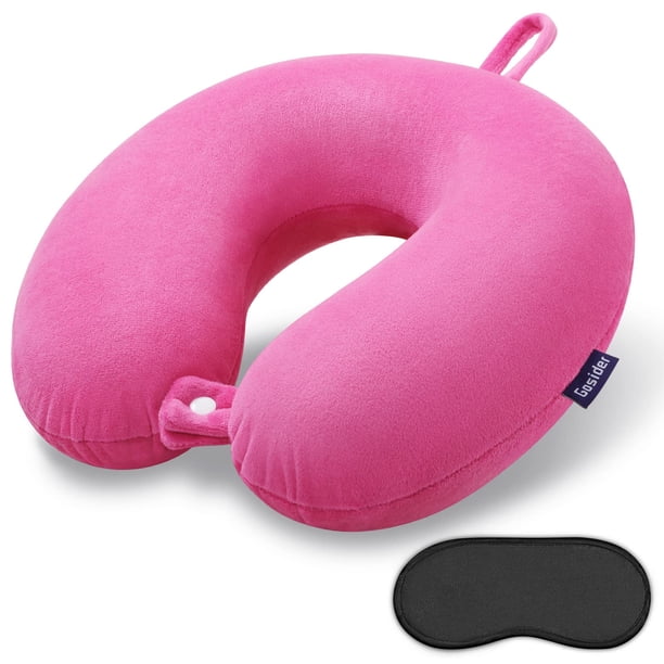 Almohada de Viaje Gosider de Espuma Viscoelástica en Forma de U para Soporte de Cuello