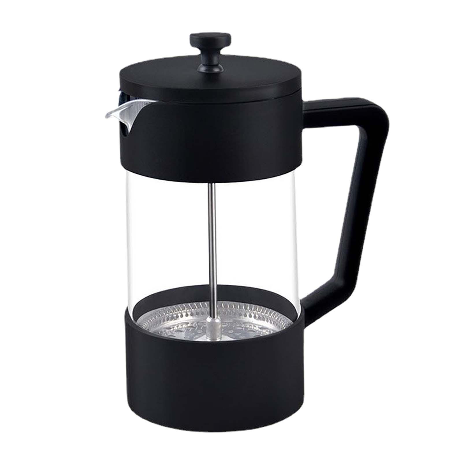 Magideal - Hervidor De Café, Cafetera De Vidrio, Hervidor De Café Expreso Sin Molido, Cafetera Resistente Al Calor, Tetera, Para Acampar, Casa, Cafetería, Cocina 600Ml