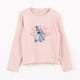 thumbnail image 1 of Polera Manga Larga Niña Lilo & Stitch Rosado Disney, 1 of 4