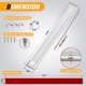 thumbnail image 2 of Barra de luz LED Nilight 39 cm blanca (paquete de 2), 2 of 9