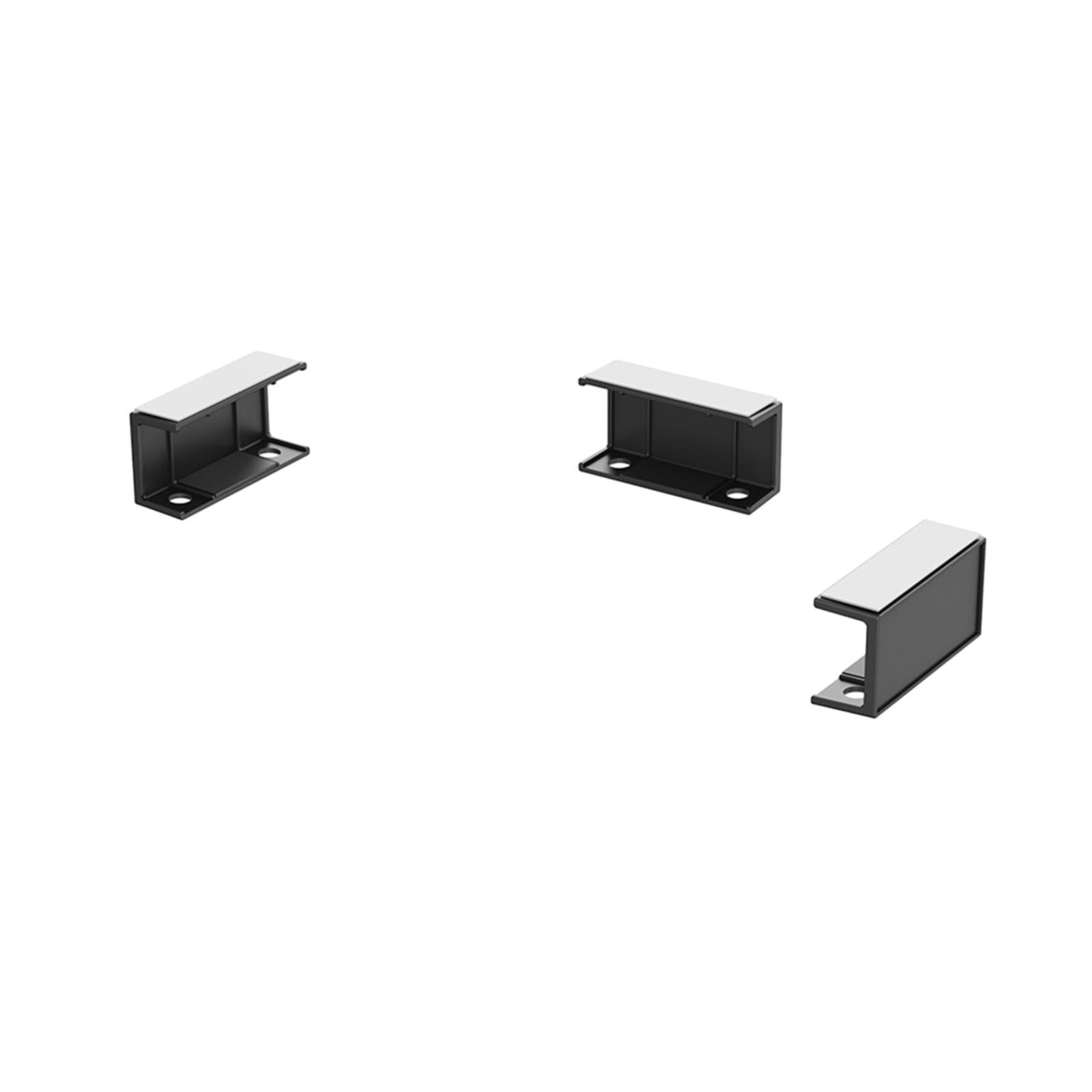 Magideal - Soporte Para Portátil Debajo Del Escritorio, Bandeja De Estabilidad Mejorada, Soporte Para Portátil De Fácil Instalación, Soporte Para Estante Debajo Negro