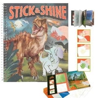 Tienda Lillifee - Dino World Libro Para Colorear Stick & Shine