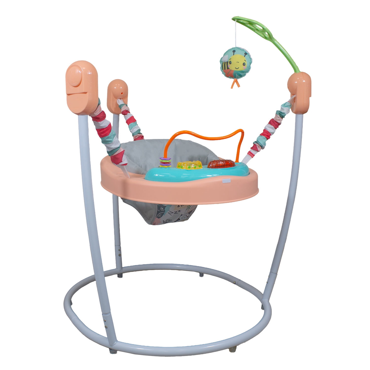 Bebesit - Centro De Actividad Saltarin Con Musica Jump & Play Rosa