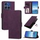 thumbnail image 1 of Funda Billetera Delgada para Motorola Edge Edge 60 con Ranuras y Soporte Morado oscuro, 1 of 6