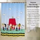 thumbnail image 2 of Juego de cortinas de ducha Franco Peanuts de 13 piezas con licencia oficial, 2 of 5