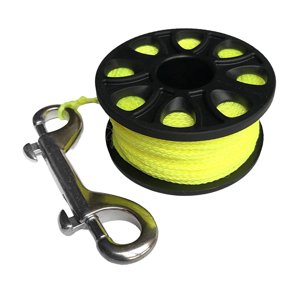 Ioensy - Carrete De Buceo Profesional De 7,8 Cm Para Despliegue De Boyas, Accesorios Compactos, Amarillo Fluorescente
