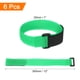 thumbnail image 2 of Uxcell 6 Pcs Correas de Sujeción de Batería Reutilizables, 1"x12" Nylon Correa de Sujeción Ajustable con Gancho y Bucle para Cuadricópteros FPV RC Drone Barco Coche, Verde, 2 of 6