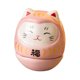 thumbnail image 3 of Porcelana Fortune Cat Daruma Tumbler Craft House -Alarhing Regalo 1.4x1.4x1.5 Pulgadas Rosa, 3 of 5