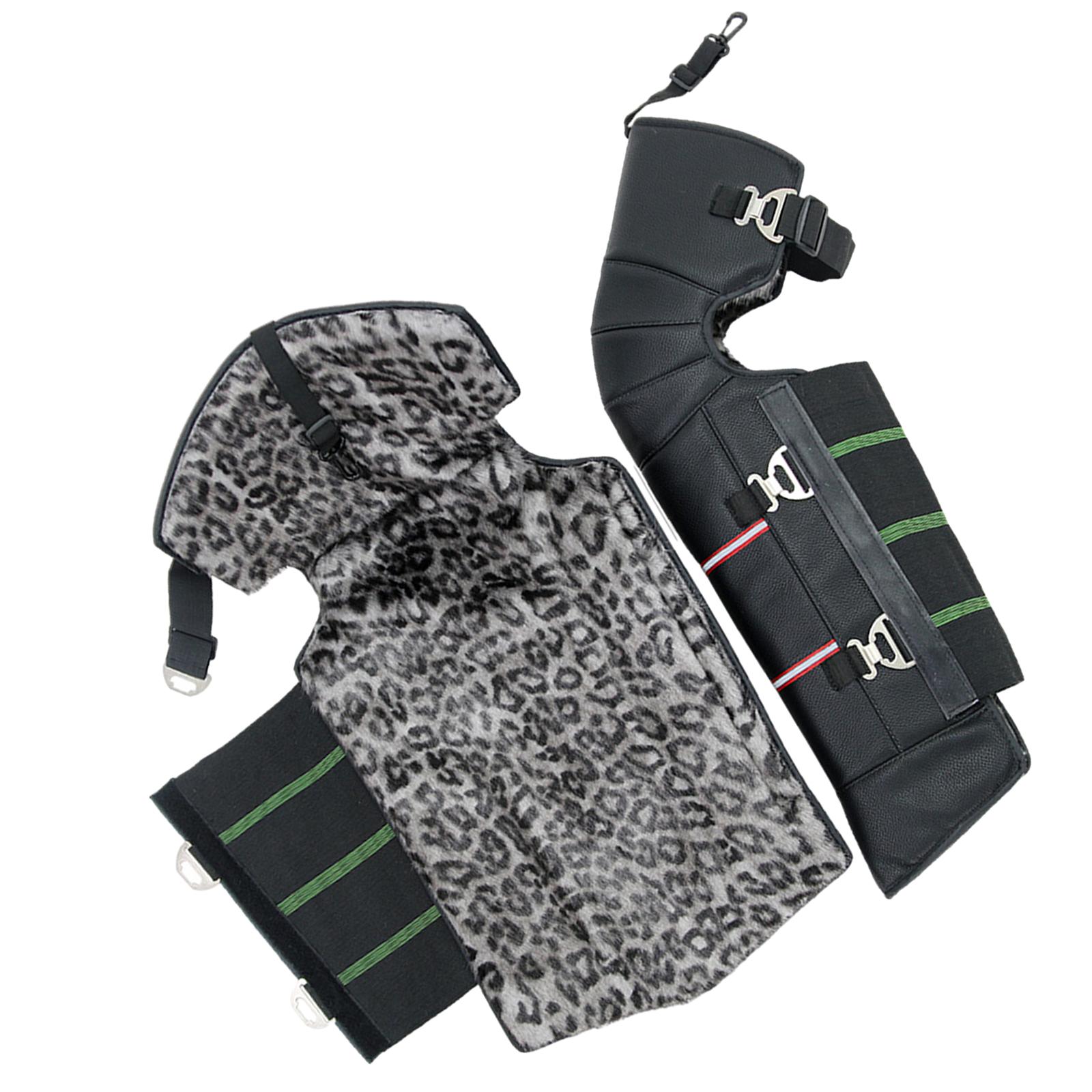 Ioensy - Rodilleras Cálidas De Invierno Para Motocicleta, Cubiertas De Mallas Para Esquí De Invierno, Duraderas, 70Cm X 35Cm