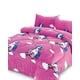 thumbnail image 4 of Cobertor De Invierno Diseño Unicornio Con Arcoiris Plush Con Chiporro Plaza Y Media S42, 4 of 4