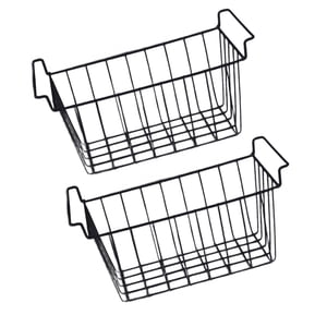 Bothyi - 2 Cestas Para Congelador, Cestas Profundas Para Refrigerador, Para Cocina, Dormitorio, Casa De Campo, 45 Cm X 24,5 Cm X 20 Cm