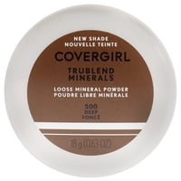 Covergirl - Polvo Mineral Suelto Trublend - 500 De Profundidad De Para Mujeres - 0,63 Oz De Polvo