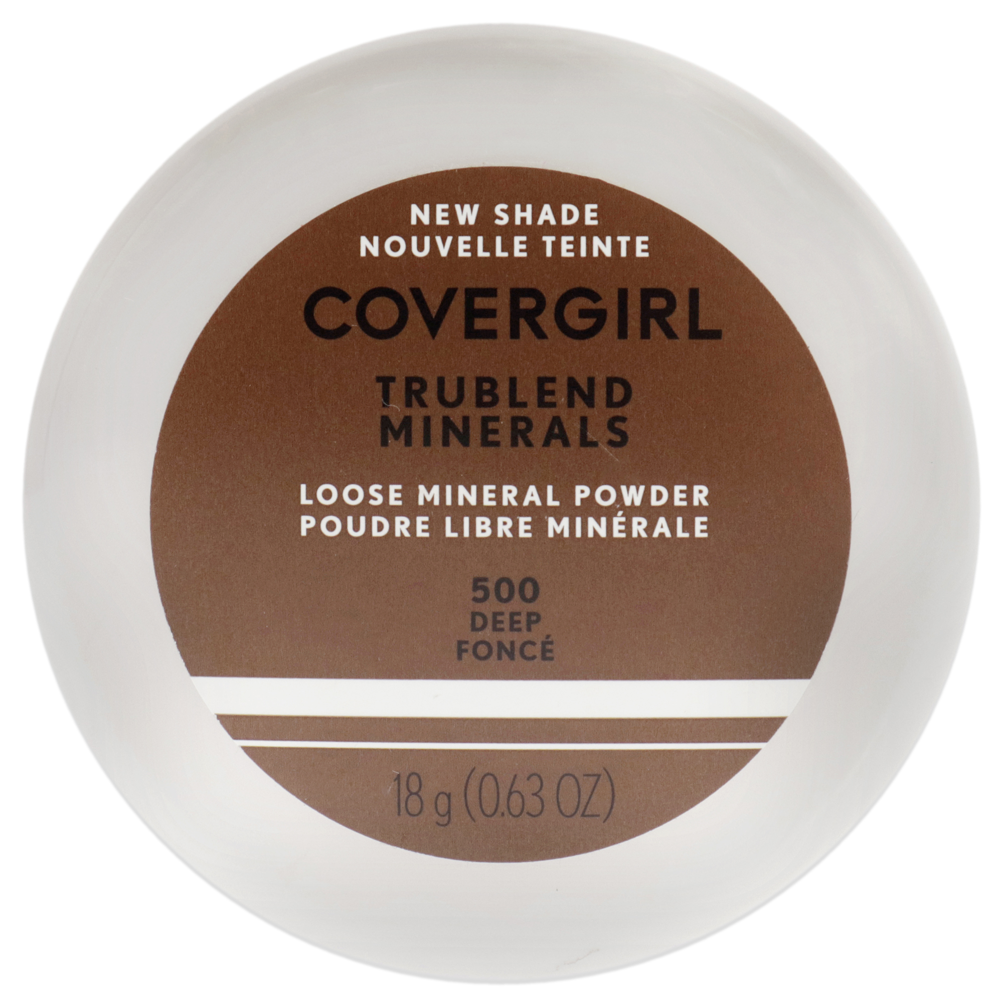 Covergirl - Polvo Mineral Suelto Trublend - 500 De Profundidad De Para Mujeres - 0,63 Oz De Polvo