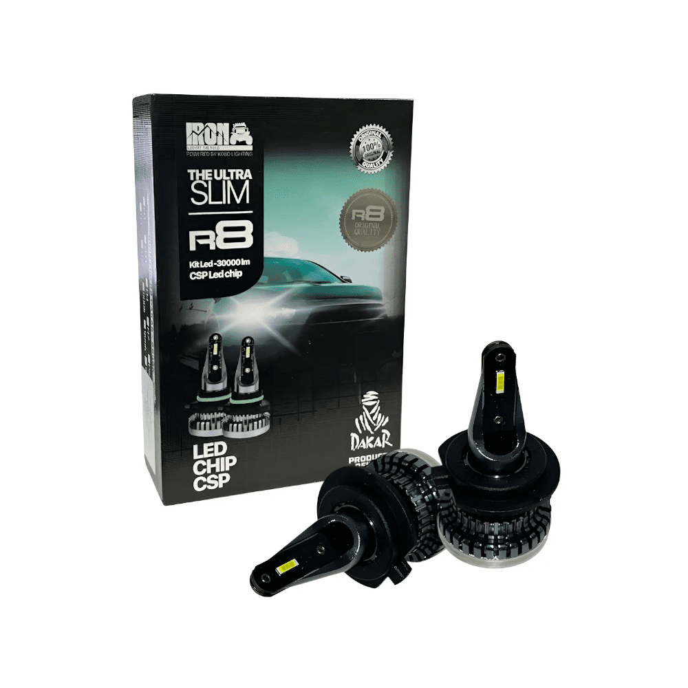 Kit Ampolletas Led Ultra Slim H7 Iron Dakar 12v