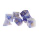 thumbnail image 4 of 7 Unids / Set Dados Numerales Multilaterales Para DND RPG Juego De Rol Casino Juguetes Props Azul Blanco, 4 of 5