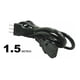 thumbnail image 1 of Cable Fuente De Poder Multiples Usos Pc 1 5mts Cobre, 1 of 2