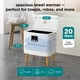 thumbnail image 4 of Cubo calentador de toallas SereneLife WiFi 20L blanco, 4 of 7