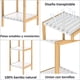 thumbnail image 3 of Estante Organizador De Bambu Mueble De Lujo Para Cocina Baño 5 Niveles | Alto 140cm, 3 of 6