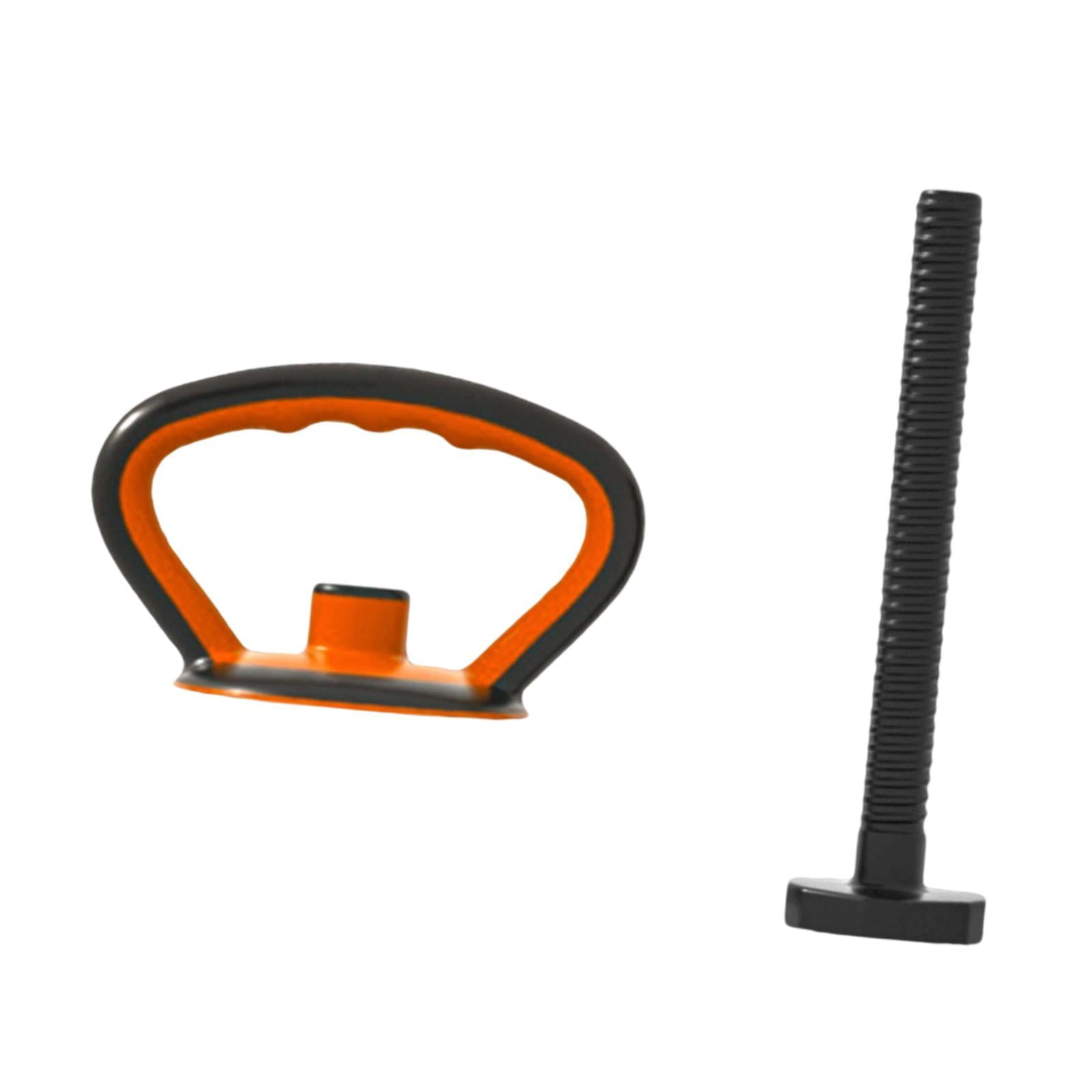 Magideal - Agarre De Mango De Pesa Rusa, Agarre De Mancuerna, Agarre De Pesa Rusa, Agarre De Pesa Para Entrenamiento Físico Al Aire Libre, Levantamiento De Pesas Negro 1 Mango 1 Varilla