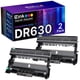 thumbnail image 1 of Unidad de tambor de repuesto E-Z Ink DR630 para Brother DR-630 (paquete de 2), 1 of 7