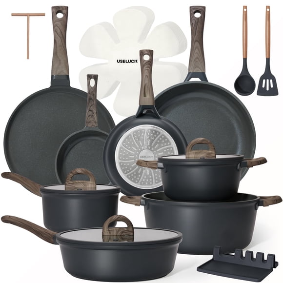 Juego De Utensilios De Cocina De 22 Piezas Cerámica Antiadherente Para Inducción