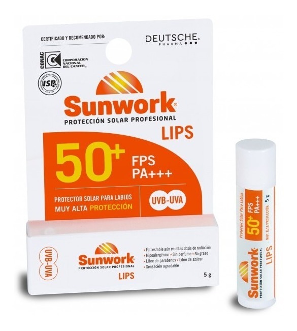 Deutsche Pharma - Sunwork Lips X 5 Gr