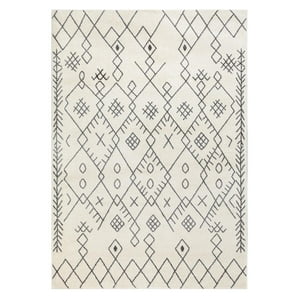 Modalfo - Alfombra Florida Blanca 120 X 180 Cm