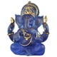 thumbnail image 2 of Estatuilla De Ganesha, Fengshui Indio, Estatuas De Lord Ganesh, Adornos Para El Hogar, Manualidades, Azul, 2 of 3