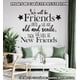 thumbnail image 3 of Frase Deco We Will Be Friends Until We Are Old FR-11126, 3 of 3
