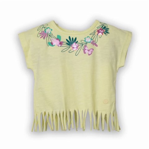 Polera Bebé Niña Verde Pillin