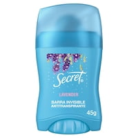 Antitranspirante Barra Lavanda 45 G Secret