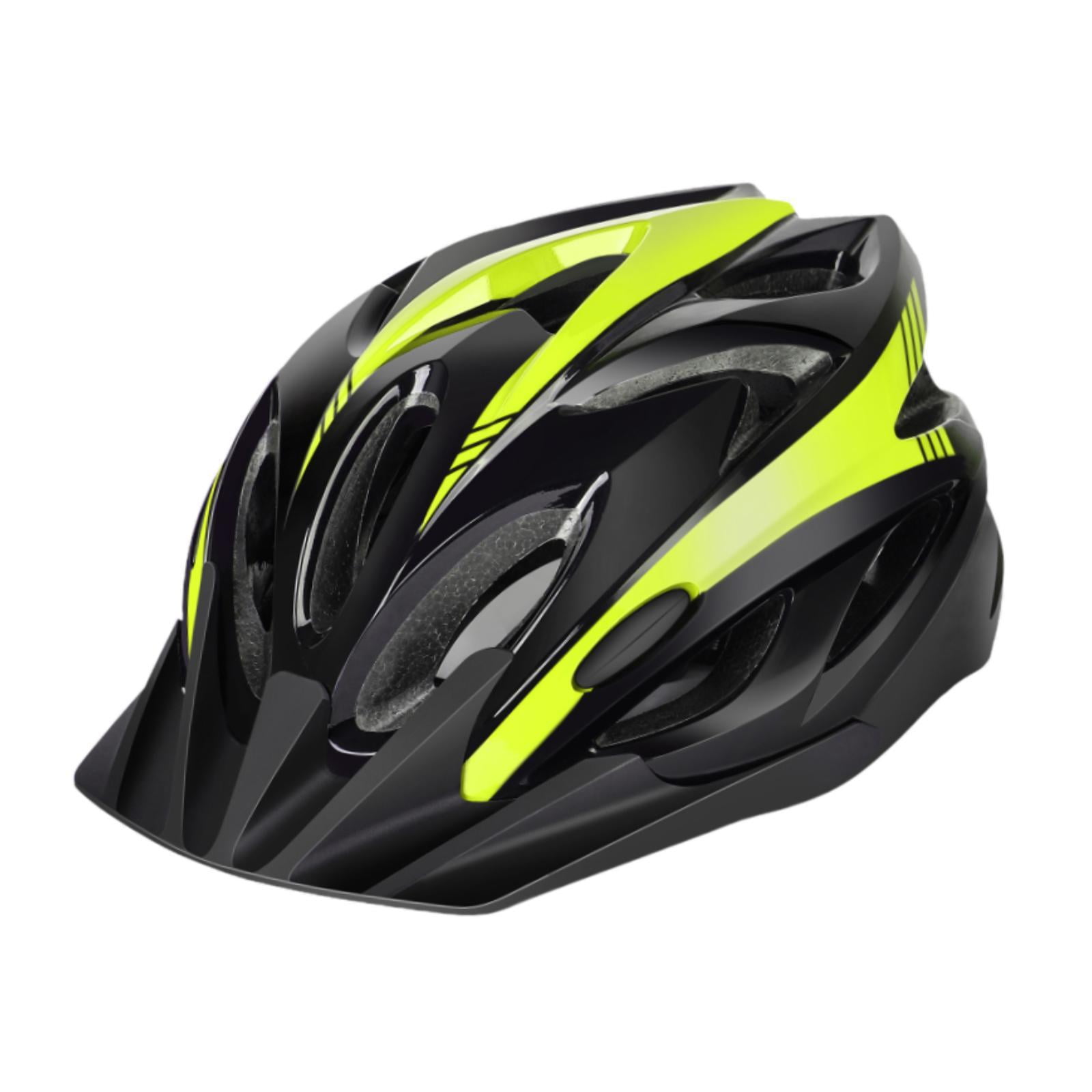 Magideal - Casco De Bicicleta Casco De Ciclismo Equipo De Protección Suministros Accesorios De Bicicleta Casco De Bicicleta Para Deportes Al Aire Libre Ciclismo Negro Y Verde