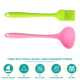 thumbnail image 3 of Juego de 2 utensilios de cocina de silicona antiadherentes, resistentes al calor y saludables., 3 of 5