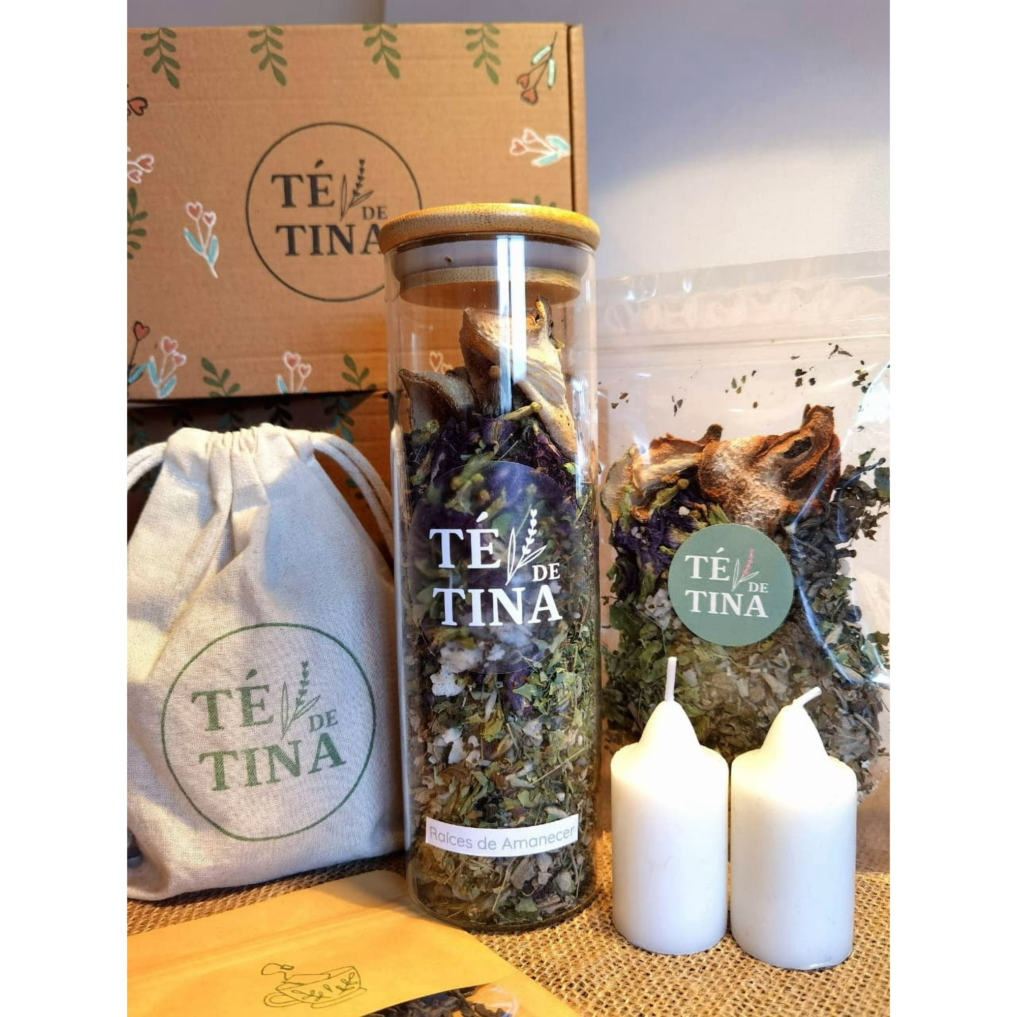 Té De Tina - Bombas De Baño Natural Raíces De Amanecer 165 Gr
