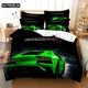 thumbnail image 1 of Car Bedding Set Duvet Cover Set Bedding Digital Printing Bed Linen Size Bedding Set Fashion Design Bed Sheets, 1 of 5