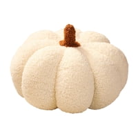 Bothyi - Almohadas De Calabaza De Halloween, Cojín Decorativo De Felpa Para Sofá, Para Coche, Dormitorio, Sofá, Color Blanco