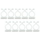 thumbnail image 2 of 10x Clip de pared de escalada de plantas Vines Tracción Soporte invisible Fijador de plantas Clips de fijación de pared de escalada para decoraciones , Blanco L, 2 of 5