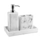 thumbnail image 2 of Set de Baño 3 piezas Resina mármol, 2 of 11