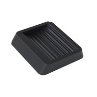 Magideal - Almohadilla Cuadrada De Goma Para Muebles, Tapón Para Cama, Antiarañazos, Antideslizante, Reductor De Ruido, Tazas Con Ruedas Para Sofá, Silla, Cama, 1 Pieza