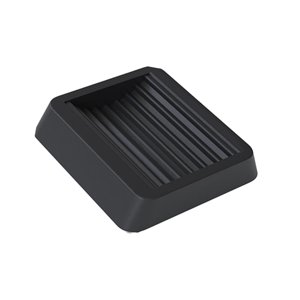 Magideal - Almohadilla Cuadrada De Goma Para Muebles, Tapón Para Cama, Antiarañazos, Antideslizante, Reductor De Ruido, Tazas Con Ruedas Para Sofá, Silla, Cama, 1 Pieza