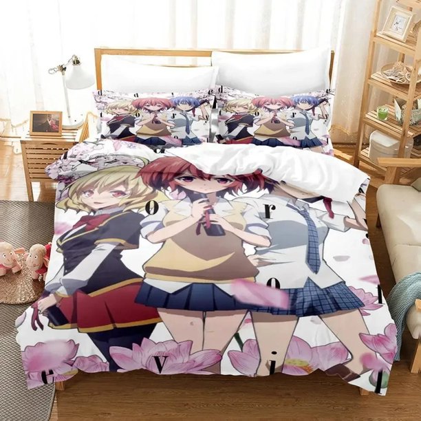 Riddle story of devil Bedding Set Bed Set Adult Kid Bedroom Duvetcover Sets Bed Sheet Set Bed Sheets